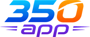 350 app লোগো
